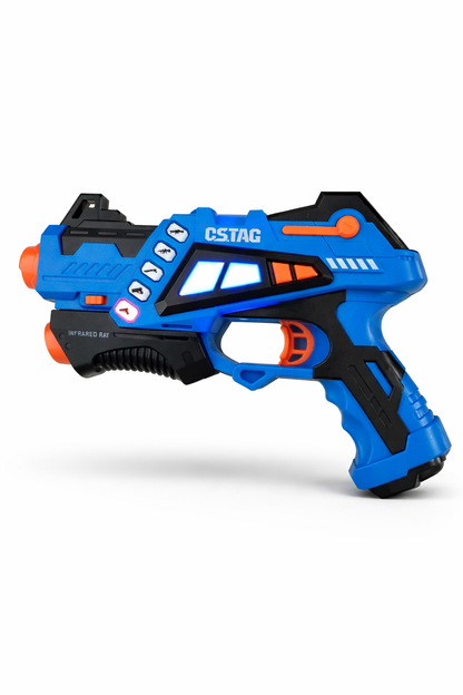 Verhuur Feestbox – Lasergame (8, 10 of 12 spelers)